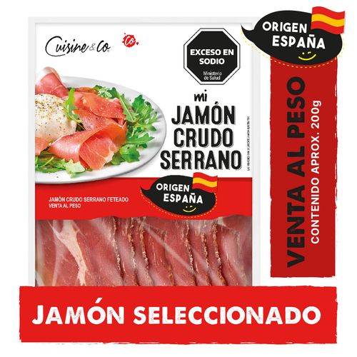 Jamon Crudo Serrano Cuisine & Co Nbe Mp