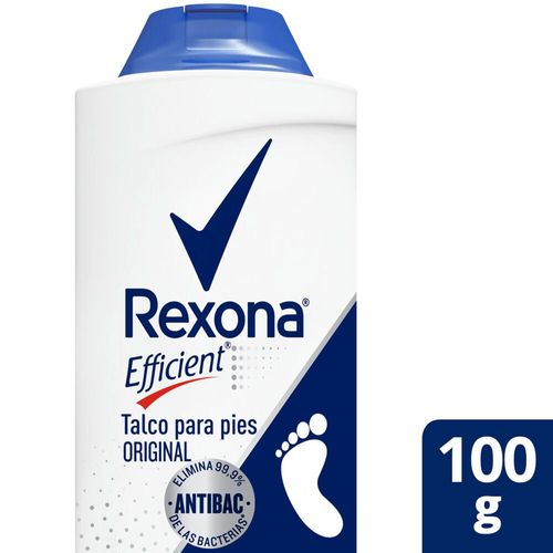 Desodorante Efficient Rexona Original En Talco 100 Gr
