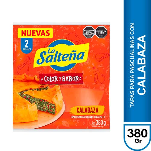 Pascualina Calabaza X 380 Gr La Salteña