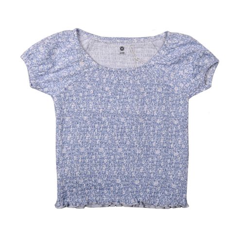 Remera Niña Panal Azul T.4-16 Pv25 Urb