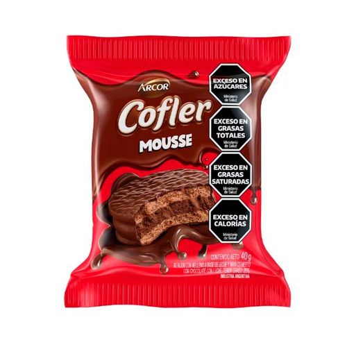 Alfajor Mousse 40 Gr Cofler