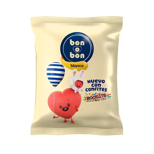 Huevo De Pascua Bon O Bon Chocolate Blanco 20 Gr