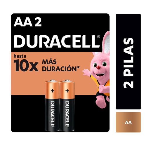 Pilas Alcalinas Aa  Blister De 2 Un Duracell