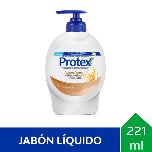 Jabón Líquido Protex Avena 221 Ml