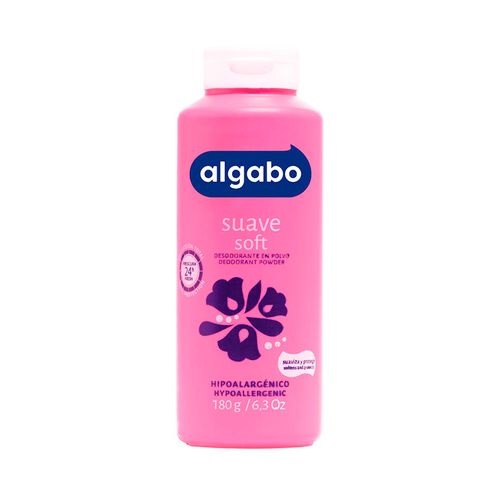 Talco Desodorante Suave 180 Gr Algabo