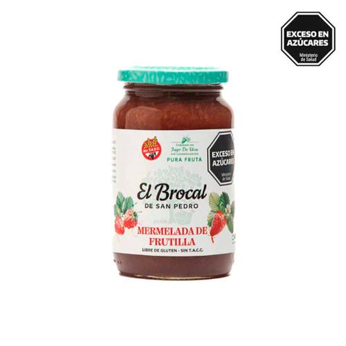 Mermelada Frutilla Light 400 Gr El Brocal