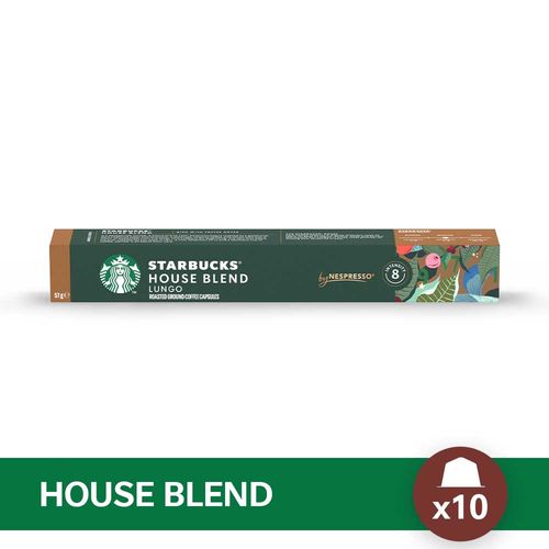 Cápsulas Nespresso House Blend 10 Un Starbucks