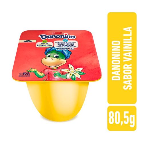 Yogur Batido Sabor Vainilla 80,5 Gr Danonino
