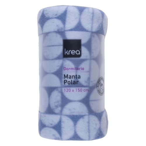 Manta Polar Estampada 120x150 Cm 4d X 1 Un  Krea