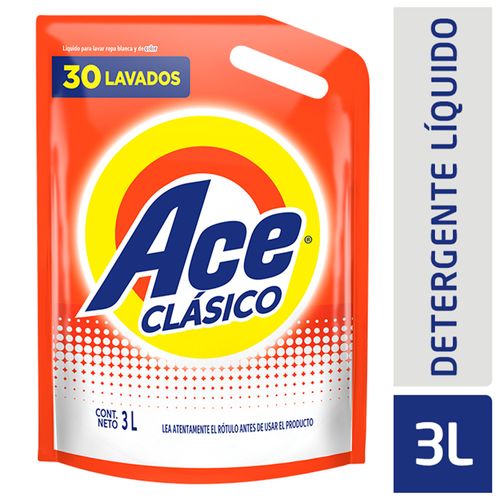 Jabon Liquido Clásico Doy Pack X 3000 Ml Ace