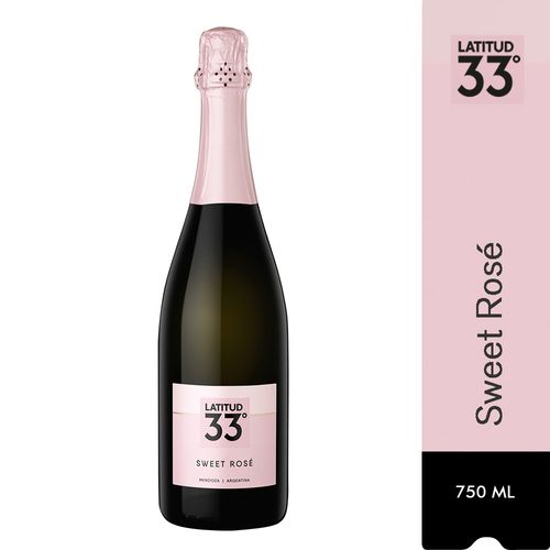 Espumante Latitud 33 Sweet Rosé