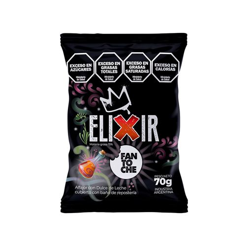 Alfajor Elixir  X 70 Gr fantoche