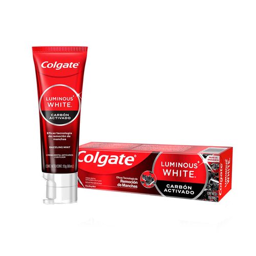 Pasta Dental Colgate Luminous Charcoal 90 G