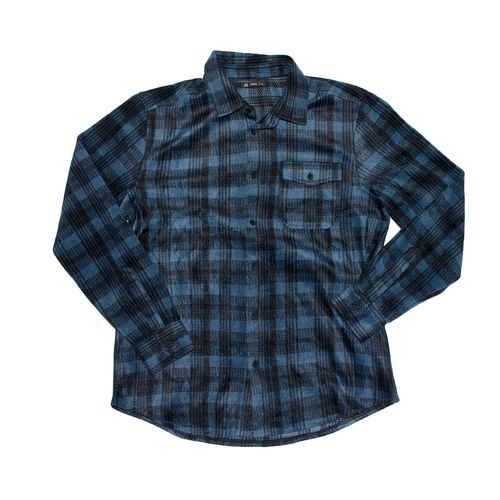 Camisaco Hombre Polar Azul S- Xl  Urb