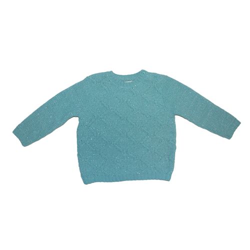 Sweater Beba Textura Celeste 12-36 Urb