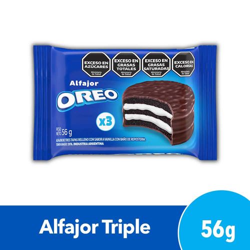 Alfajor Oreo Triple 56 Gr Milka
