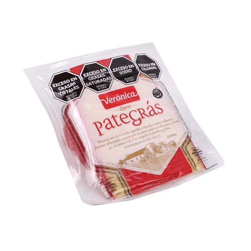 Queso Pategras Veronica Trozado 1 Kg