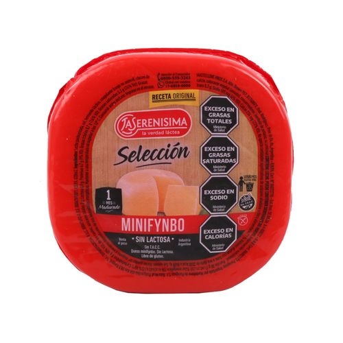 Queso Minifynbo Paquete X Kg La Serenisima