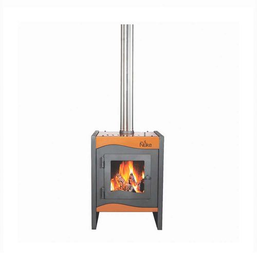 Calefactor A Leña Wichi 50 Cobre Potencia 850 ñuke