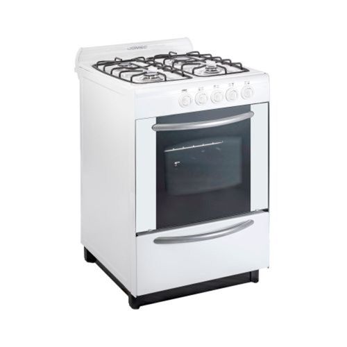 Cocina 56 Cm Cbupv Blanca 4 Hornallas Domec