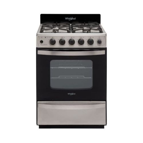 Cocina Inoxidable Multigas Wfx57di - 56 Cm Whirlpool