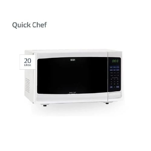 Microondas Monofuncion Digital B120db9 20 L Bgh