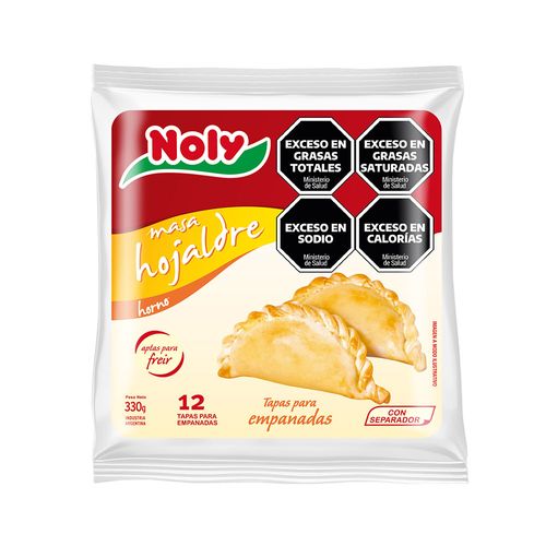 Tapas Para Empanadas Doña Noly Hojaldre 330g