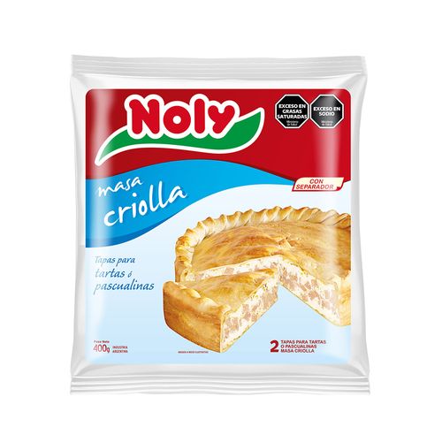 Tapa Pascualina Doña Noly Criolla 400g
