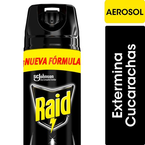 Insecticida En Aerosol Exterminador De Cucarachas 360 Cc Raid
