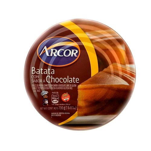 Dulce De Batata Arcor Con Chocolate 1 Kg