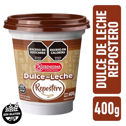 Dulce De Leche La Serenísima Repostero 400g