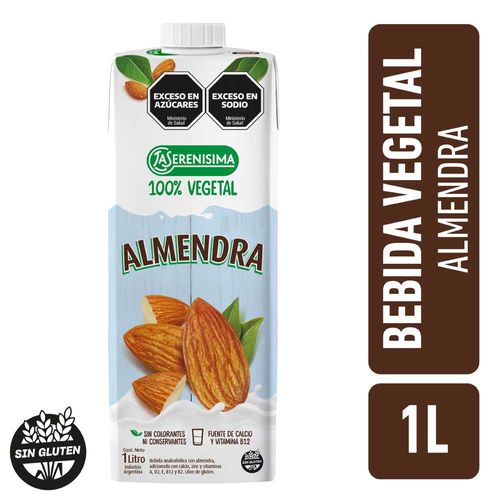 Bebida Vegetal La Serenísima Almendras 1 L