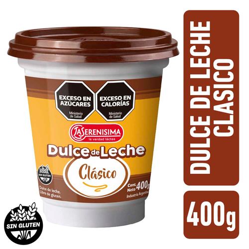 Dulce De Leche La Serenisima Clasico 400g