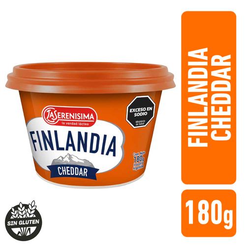 Q.procesado Finlandia Cheddar 180g