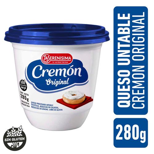 Queso Untable La Serenísima Cremón Original 280 Gr