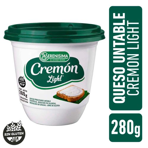 Queso Untable La Serenísima Cremón 280 Gr