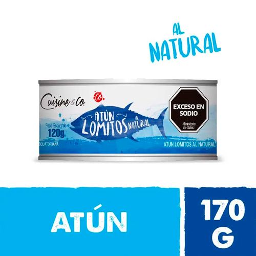Lomo De Atun Al Natural 120 Gr Cuisine & Co Nbe Mp