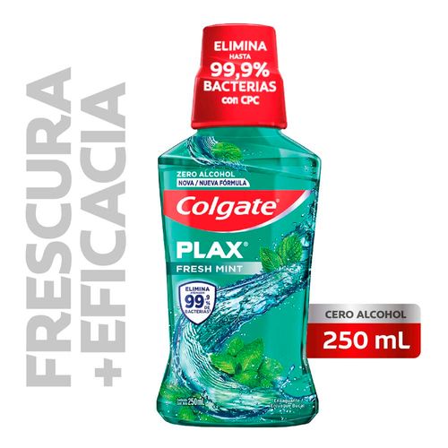Enjuague Bucal Plax F Mint 250 Ml Colgate