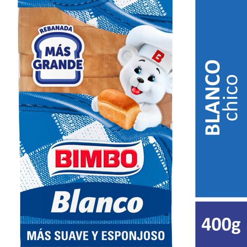 Pan Blanco 400 Grs Bimbo