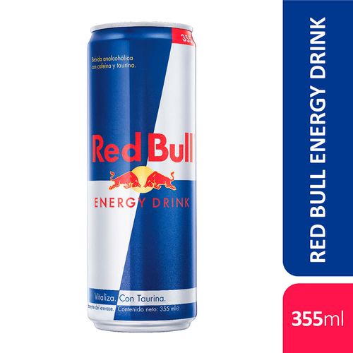 Energizate Red Bull Energy Drink 355cc