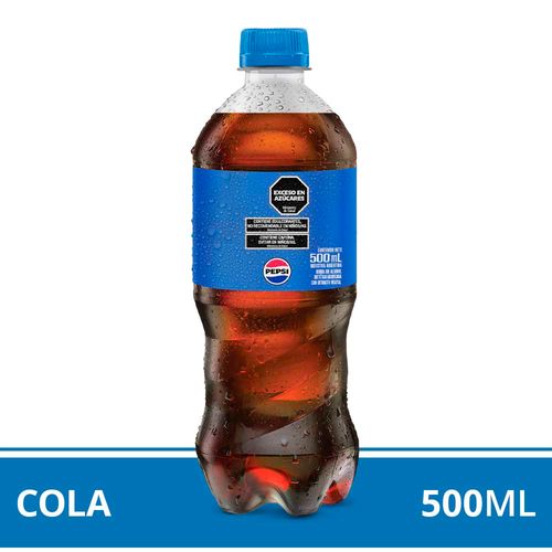 Gaseosa Pepsi  Botella 500mlx1