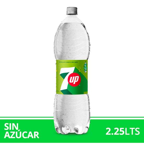 Gaseosa 7 Up Sin Azucar 2.25lt