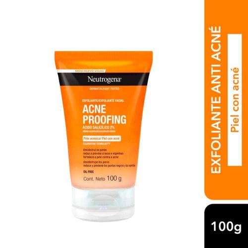 Gel Exfoliante Acne Proofing 100 Grs Neutrogena