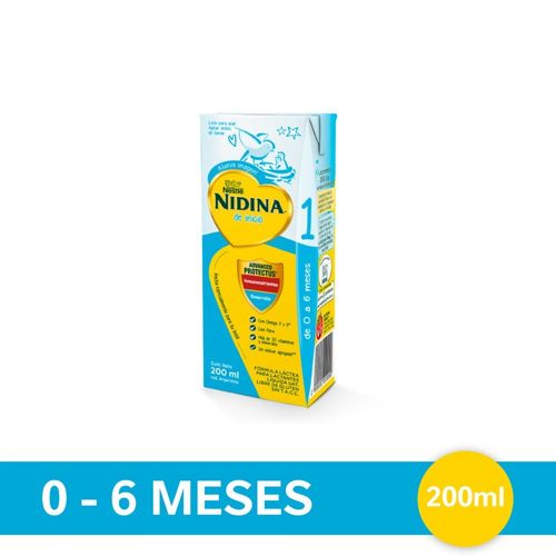 Leche Líquida 1 X 200 Ml Listo Para Tomar Nidina®
