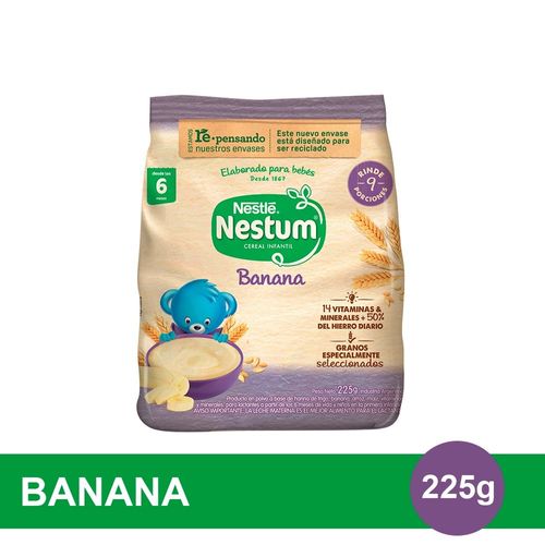 Cereal Sabor Banana 225 Grs Nestum®