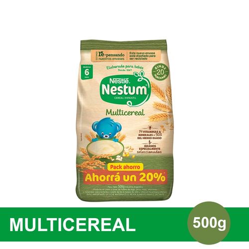 Cereal Multicereal 500 Grs Nestum®