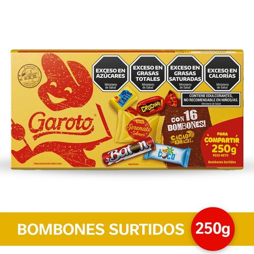 Bombones Surtidos Caja 250 Grs Garoto®