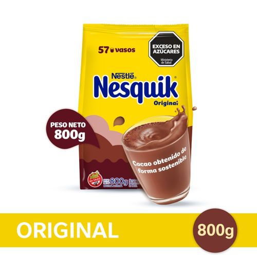 Cacao Polvo Sin Tacc 800 Grs Nesquik®