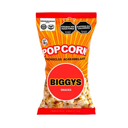 Pochoclos Acaramelados 60 Gr Biggys