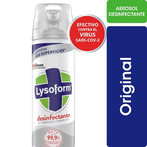 Desinfectante De Ambiente Aerosol Original 360 Ml Lysoform